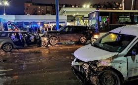 Полицейска гонка в София завърши с пострадали и разбити коли