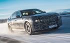BMW тества i7 по стария начин – с дрифт на сняг