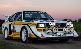 Audi Sport Quattro S1 E2: вярно с оригинала! (Видео)