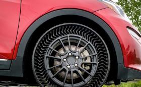 Michelin пуска гуми без въздух през 2025 г.
