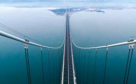 Турция открива най-дългия висящ мост в света през март