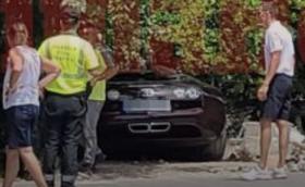 Бодигард разби Veyron-а на Роналдо в стена