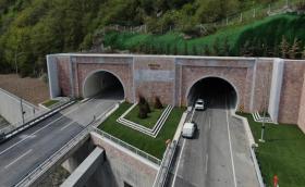 Турция откри най-дългия си тунел
