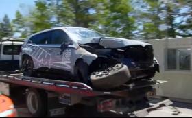 BMW XM е катастрофирало на “Пайкс Пийк” в преследване на рекорда на Urus