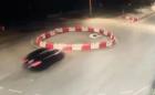 Вижте как се изправя пластмасово кръгово в Перник (Видео)
