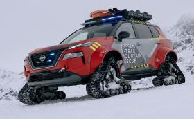 Nissan подготви мега X-Trail за планинско спасяване!