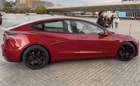 Това ли е новата Tesla Model 3 Ludicrous?