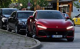 Това ли е първото Ferrari Purosangue в България? (Видео)