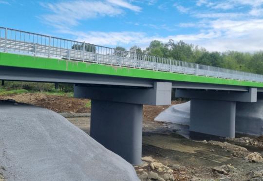 Отвориха за движение новия мост по пътя към Ахтопол