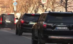 Вижте колите, с които Джо Байдън пристигна в Киев
