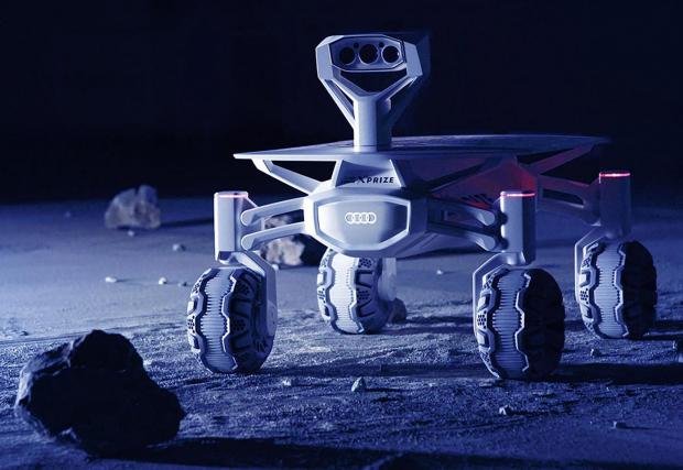 Audi праща Quattro на Луната. Галерия
