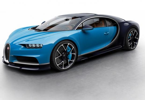 2.Bugatti Chiron (430+ км/ч). 1500 кончета и цена от близо 3 милиона долара. Лудница! Джеймс Мей го сравнява с Конкорд