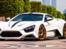 9. Zenvo ST 1 (375 км/ч) Замислен в Дания, сглобяван в Нова Зеландия. 6,8 литров V8 мотор, генериращ 1104 к.с