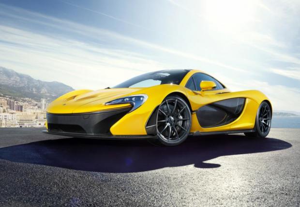 15.McLaren P1 (350 км/ч). Цена 1,3 милиона долара. Хибрид, 3,8 турбо мотор и електрически мотор. 903 к.с.