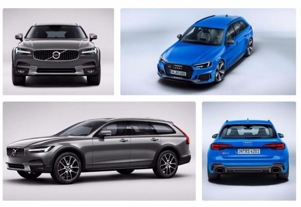 Volvo има клиренс от 21 см и дълбочина на газене от 30 см. Audi гази всичко, което срещне.