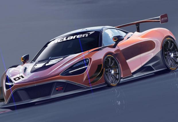 Вижте в галерията ни първите скици на McLaren 720S GT3