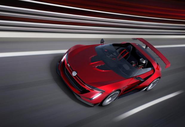 6. VW Golf GTI Roadster Vision Gran Turismo concept от 2014: Макар да е създаден за компютърна игра, този брутален роудстър беше произведен в един-единствен екземпляр – с V6 с над 500 к.с… 