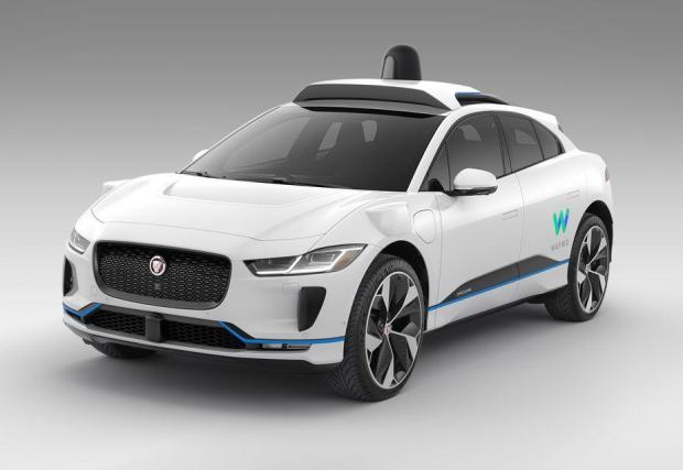 Галерия с 8 снимки на автономния Jaguar I-Pace