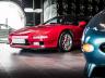 И едно „японско Ferrari“ – изключително рядката оригиналната Honda NSX.