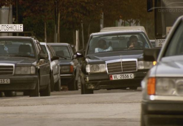 Доскоро по улиците на Тирана преобладаваха старите Mercedes-и, но явно това ще се промени