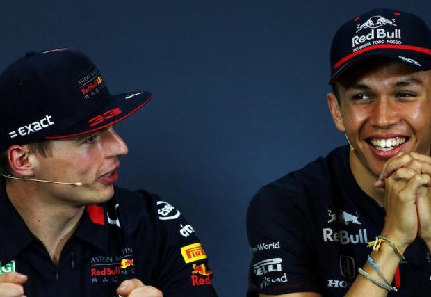 В Red Bull Албън, който тази година е дебютант във Формула 1, ще си партнира с Макс Верстапен