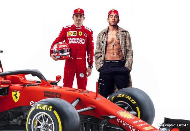...че за първи път Ferrari официално призна за преговори с Люис.