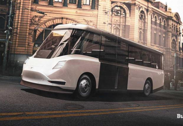Градски автобус Tesla