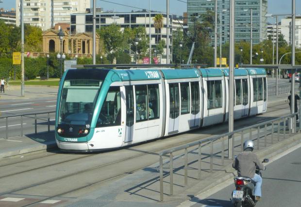 Трамвай в Барселона