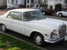 Mercedes-Benz 280 SE Coupe (1969) – собственост е на Едж, който е сериозен почитател на германското автомобилостроене.