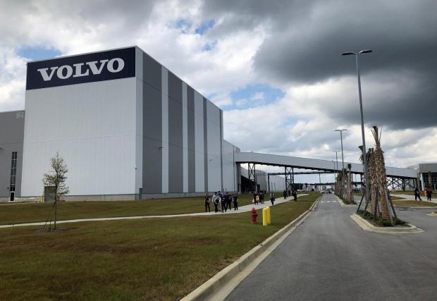 Заводът на Volvo в Щатите отвори врати през 2018 г. и има капацитет за около 150 хил. коли годишно