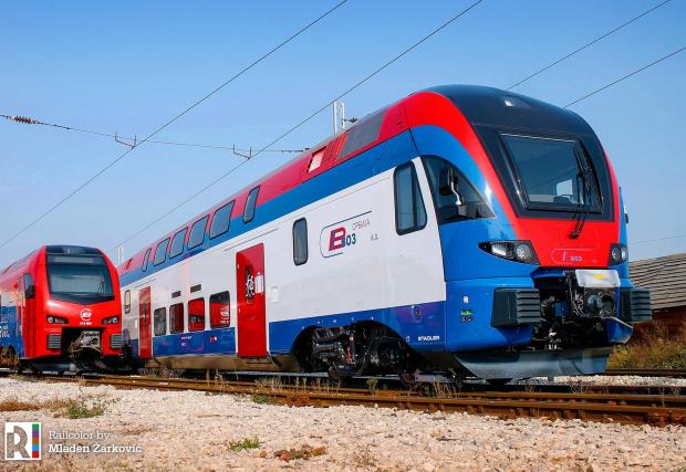 Това са новите двуетажни влакове на Сърбия, които ще се движат по линията Белград - Нови Сад