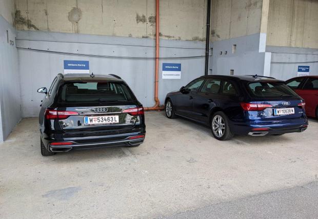Audi A4 Avant за Алекс Албън и Никола Латифи