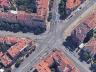 Кръстовището на Петте кьошета през погледа на Google Earth