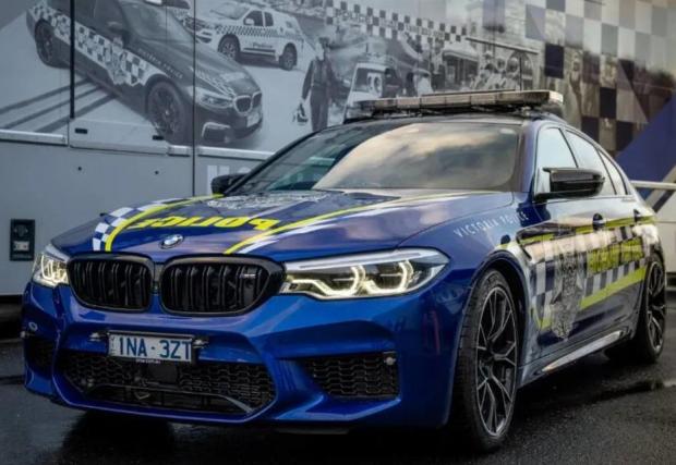 BMW M5 на австралийската полиция
