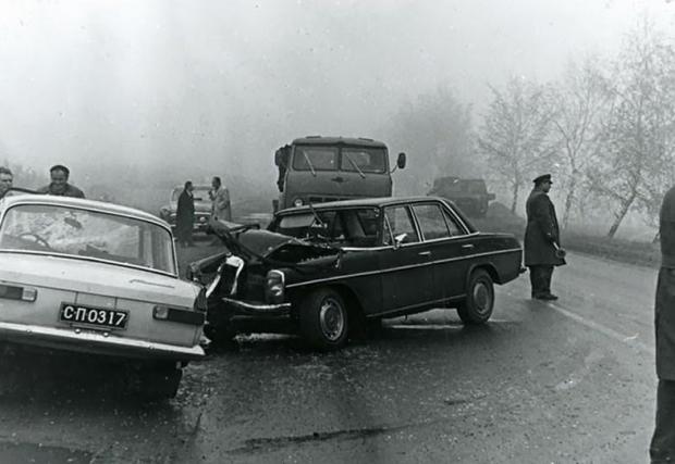 Галерия от 3 снимки с катастрофата на 12 ноември 1973 г.