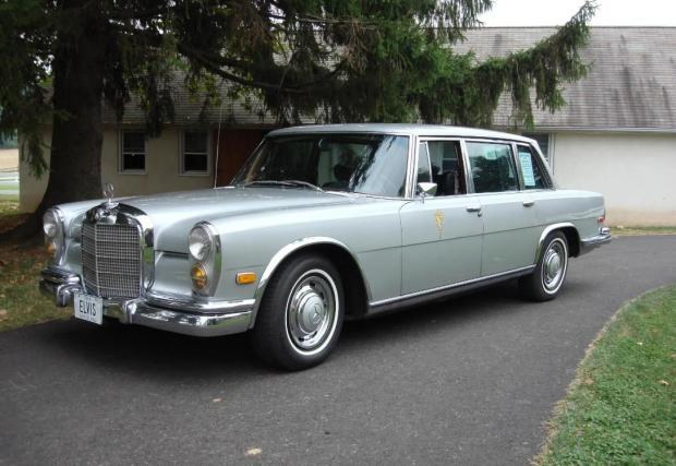 Mercedes-Benz 600 на Елвис Пресли