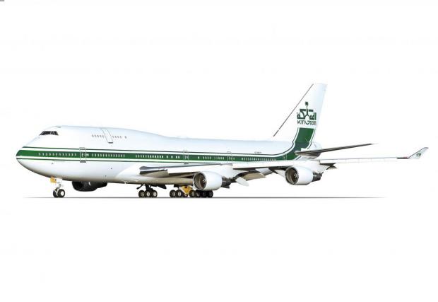 Самолетът на принц Ал-Уалид бин Талал (Boeing 747), струващ 397 млн. лв. Според „Форбс“ принцът на Саудитска Арабия е 41-мият човек по богатство в света, с едва 17,9 милиарда долара в банката. Заможност, която той не крие: в личния си „джъмбо“ има дори трон.