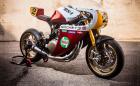 ‘Rocket’: нежен прякор за Triumph Legend TT от XTR Pepo. Ауспухът правен от ‘Super Mario’. Галерия и инфо