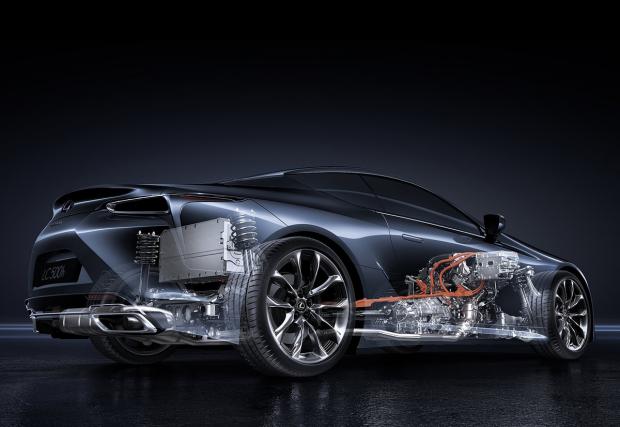 Бъдещето на хибридите е тук: Lexus LC 500h с нова задвижваща техника