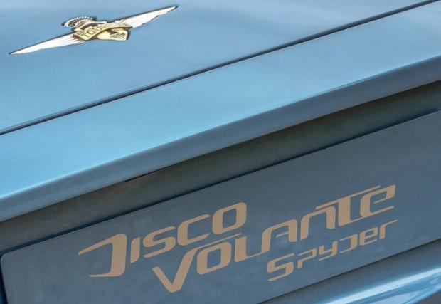 Летяща чиния без покрив. Alfa Romeo Disco Volante Spyder