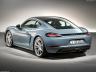 Запознайте се с чисто новото Porsche 718 Cayman. Моторът е 2-лиров, мощността при S е 350 коня