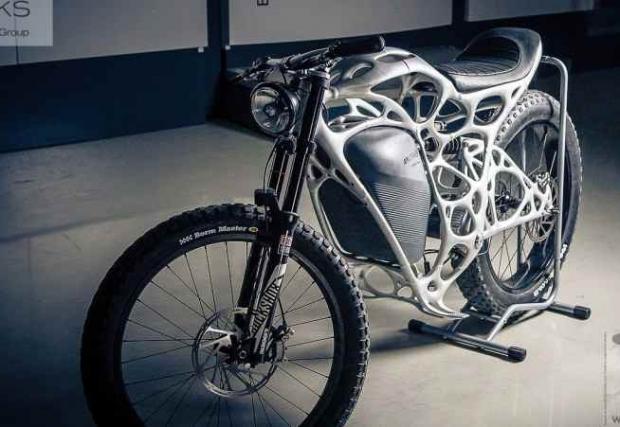 Това е мотор, казва се Light Rider и е излязъл от... 3D принтер. Първият в света е,  дело е на Airbus 