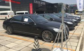 Пет чисто нови Brabus Merc S-Class зарязани в Китай. Жалко за колите