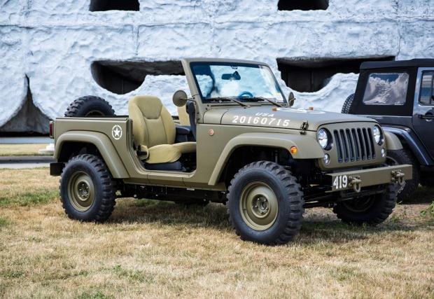 75 години Jeep. Марката направи почетно возило по повода, което изглежда доooста яко