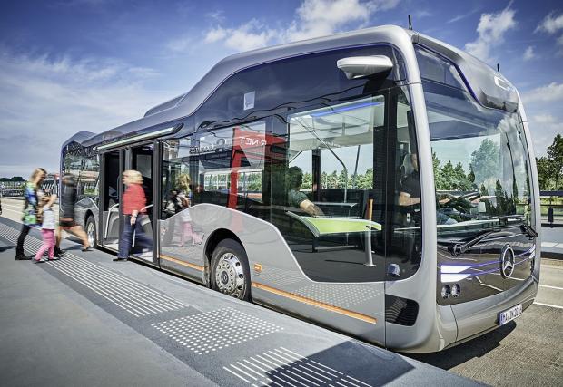 Mercedes-Benz показва как ще изглежда столичният автобус №72 след десет години. Дали?