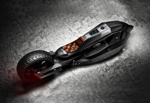 Възхитителен, вдъхновен от акула: BMW Titan Motorcycle Concept