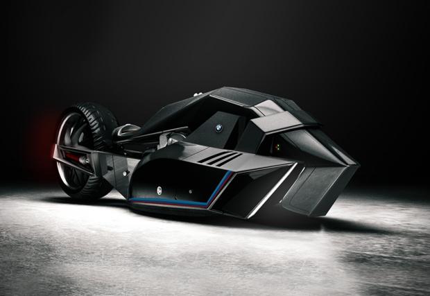 Възхитителен, вдъхновен от акула: BMW Titan Motorcycle Concept