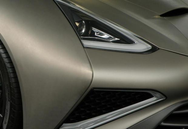 Бруталната Icona Vulcano, първата кола изработена предимно от титан... Видео