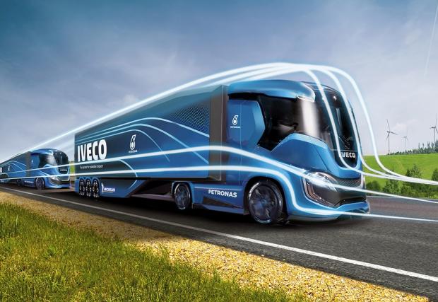 Ако извънземните караха камиони: Iveco Z Concept Truck. Видео