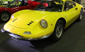 Ferrari Dino направи 50 години. Изложението Auto Jumble в Люксембург бе посветено на модела, а ние бяхме там